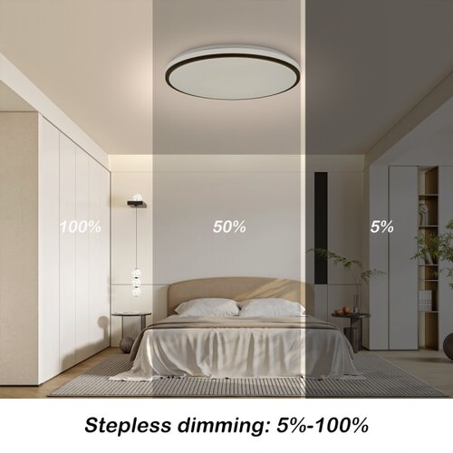  Brilagi - LED prigu&amp;scaron;iva plafonska svetiljka SMART LED/36W/230V prečnika 48 cm Wi-Fi Tuya + daljinski upravljač Slike
