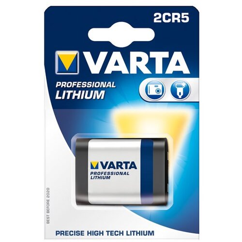 Varta Professional Lithium baterija 2CR5, 1 kos Cene