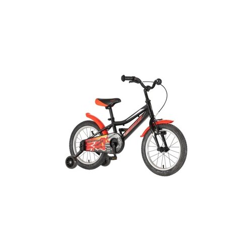 Visitor bicikl kids redstriker 16" 9" v-brake kontra 105-125cm (16") crno crveni 1160130 Cene
