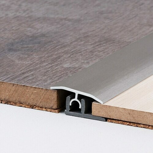 LOGOCLIC Prehodni profil 303 (Aluminij krtačen, 0,9 m x 34 mm, Vrsta montaže: Priklop) Cene