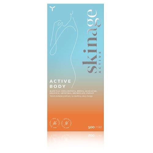 YASENKA Skinage ACTIVE, Active Body, 500ml Slike