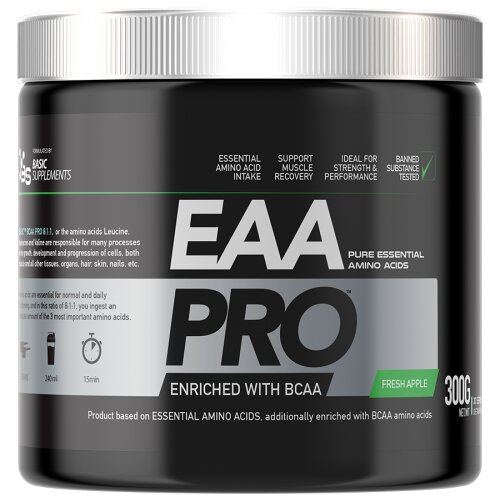 Basic Supplements eaa pro fresh green apple 300g Cene