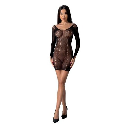 Passion BS101 Net Dress - Black Cene