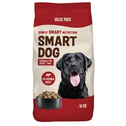 SMART DOG Adult Govedina 10 kg Cene