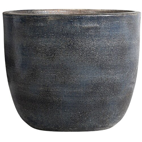  Okrugla posuda za biljke Sicily M (Vanjska dimenzija (ø x V): 36 x 31,5 cm, Keramika, Plavo-siva) Cijene