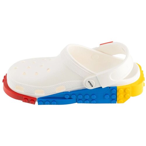 Crocs Nogavice LEGO 4LW System Clog Bela Slike