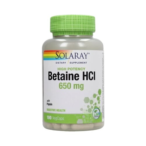 Solaray HCL + Pepsin Slike