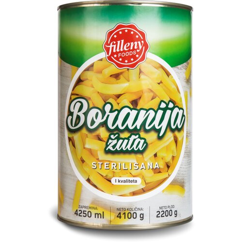FILLENY FOODS Boranija žuta, 4.1kg Cene