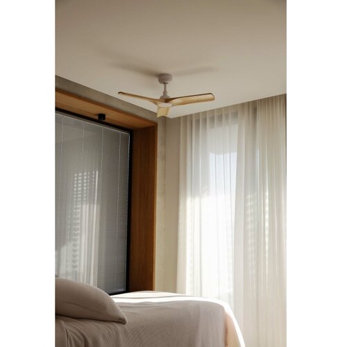 Faro 33805WT - Stropni ventilator HEYWOOD S, drvo/bela, prečnika 90 cm, WT + daljinski upravljač Slike