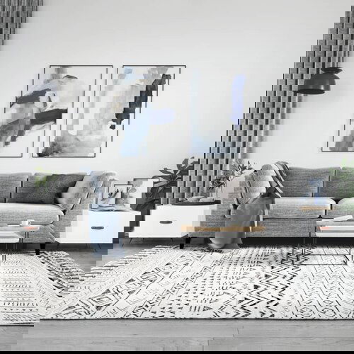VidaXL Stolići za kavu 2 kom sjajni bijeli 50x50x40 konstruirano drvo Slike