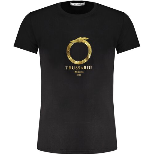 Trussardi MEN&#39;S SHORT SLEEVE T-SHIRT BLACK Cene