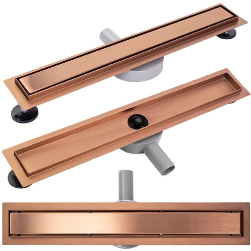 REA Bath REA LINEARNI ODVOD Pure Neo brushed copper 60 Slike