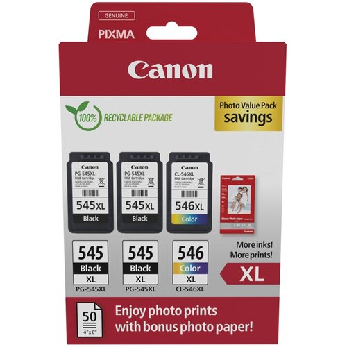 Canon 8286B015 ink cartridge 3 pc(s) Original High (XL) Yield Black, Cyan, Magenta, Yellow Cijene