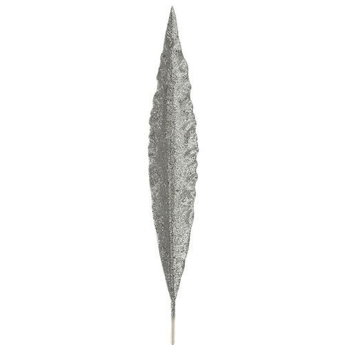  Novogodi&amp;scaron;nji cvet SILVER GLITTER LONG STEM 84CM 79100 - ILD Slike