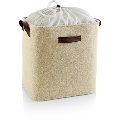 Mioli Decor Bež tekstilna ko&amp;scaron;ara za rublje 55 l &amp;ndash; Slike