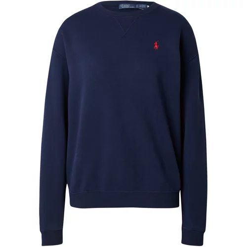 Polo Ralph Lauren Sweater majica mornarsko plava / crvena