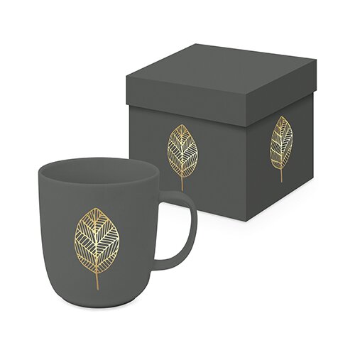 PPD Papperproducts Design pure Gold Leaves - &amp;Scaron;olja - Pure Gold Leaves, Anthracite, Matte, 350 ml Slike