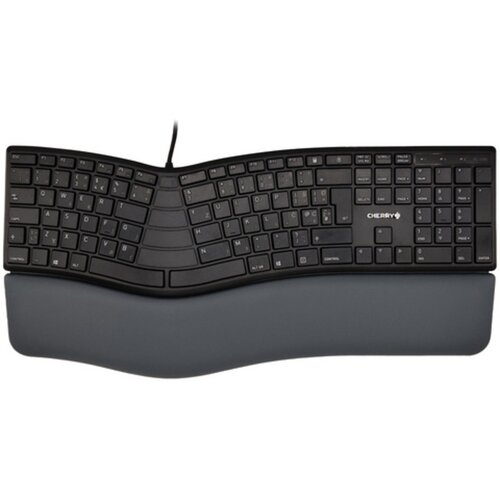 Cherry KC-4500 ergonomska tastatura, USB, YU, crna Slike