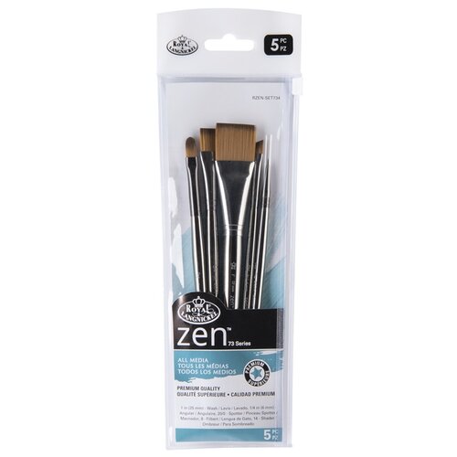Komplet Royal and Langnickel Zen 73 set četkica Slike