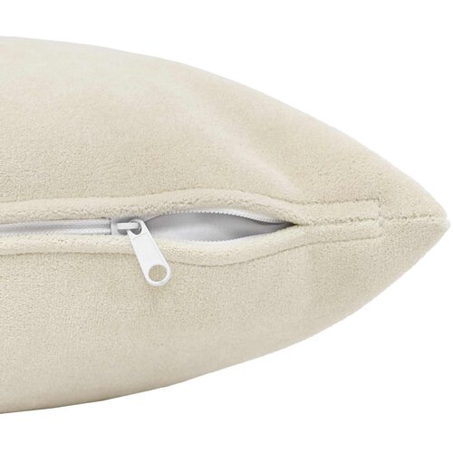  Jastuk s jastukom HEERLEN Krem 40 x 145 cm Mikrofibra Flis Slike