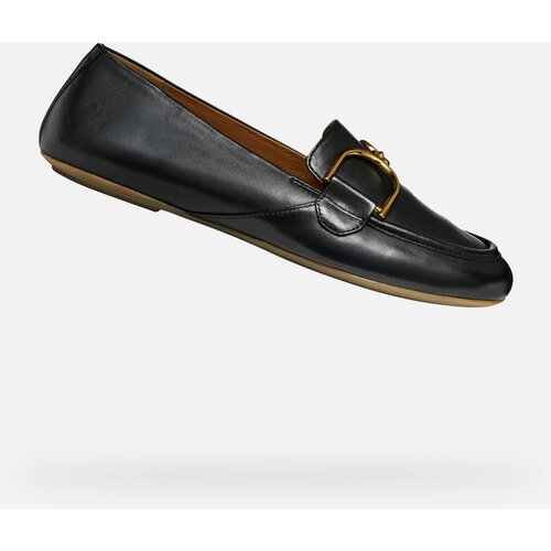 Geox Black women's moccasins Palmaria - Women's Cene