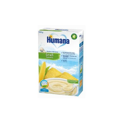 Humana Kaša mlečna sa kukuruznim grizom 200g Cene