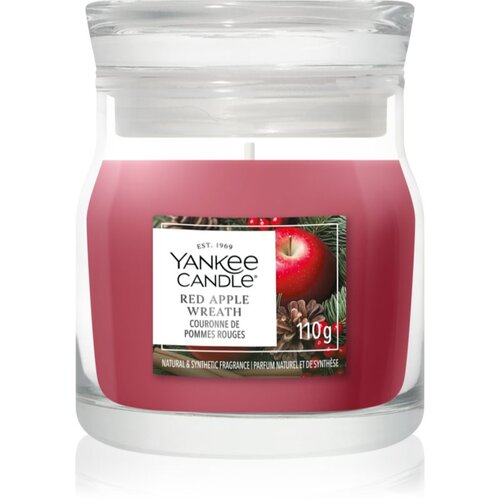 Yankee Candle Red Apple Wreath di&amp;scaron;eča sveča Signature 110 g Slike