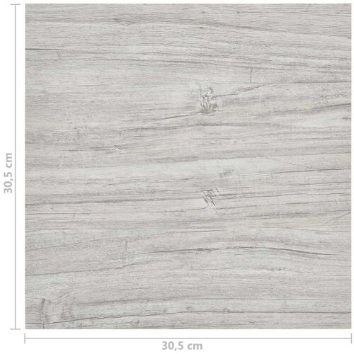  Podne daske 55 pcs Svijetlo siva 5 11 m&amp;sup2; PVC - siva i boja drva Slike