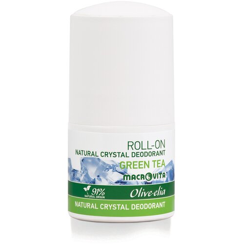 Macrovita Prirodni kristalni dezodorans roll-on Green Tea 50ml Cene