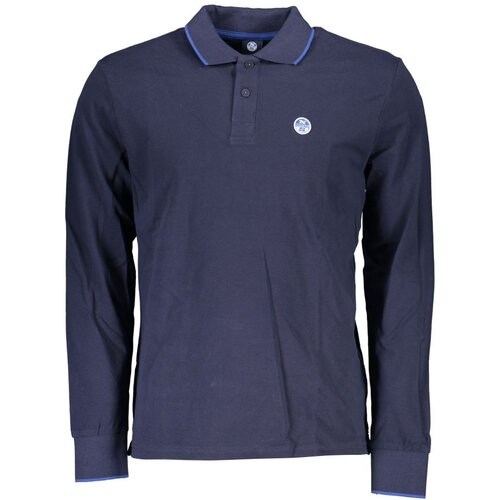 North Sails MEN&amp;#039;S LONG SLEEVED POLO SHIRT BLUE Slike