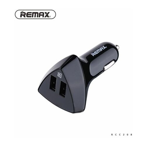 Remax RCC208 ALIENS 3.4A 2xUSB, crni auto punjač Slike