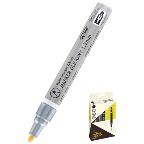 Fiorello Oljni marker, Paint Grand, srebrn, (21299795) Cene