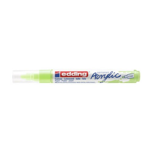 Edding akrilni marker E-5100 medium 2-3mm obli vrh pastelno zelena ( 12MA51FP ) Slike