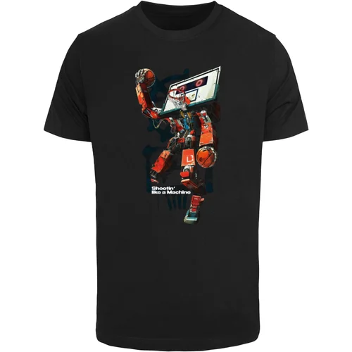 Mister Tee Men's T-shirt Bball Robot black