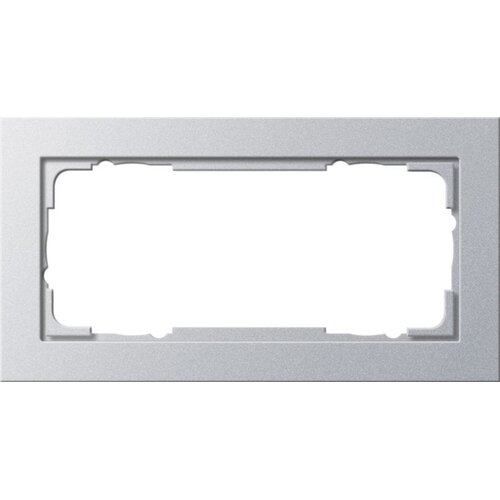 Gira pokrovni okvir 2f aluminij E2 100225, (20858419) Cene