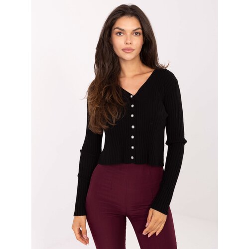 Passione moda Sweater-PM-SW-R1639.27-black Slike
