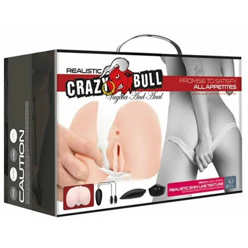 Crazy Bull Masturbator Realistic Vagina And Anal