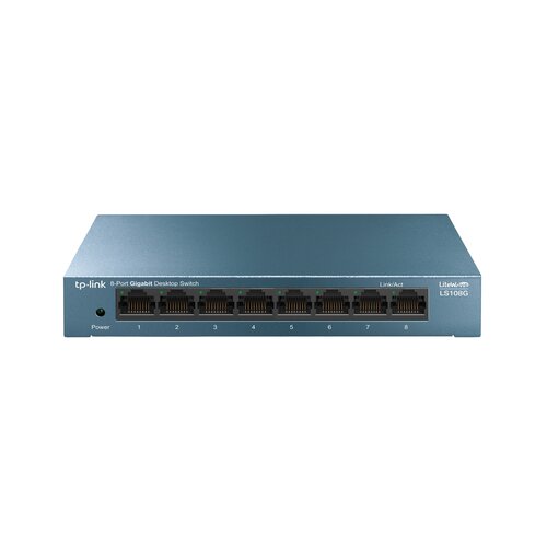 Tp-link switch LS108G litewave gigabit 8xRJ-45/10/100/1000Mbps/metalno kućište Cene