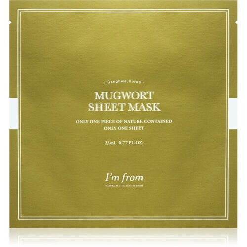 I'm from Mugwort umirujuća sheet maska za osjetljivu kožu lica 23 ml Cijene