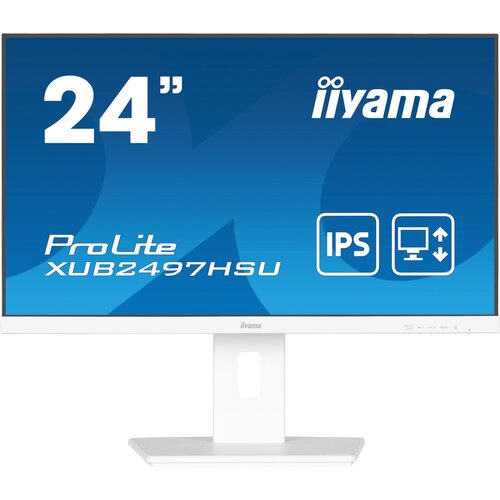 Iiyama monitor XUB2497HSU-W2 , 24, FullHD, IPS, 250 cd/m2, Adaptive Sync, HDMI, DP, 100Hz, 1ms Cijene