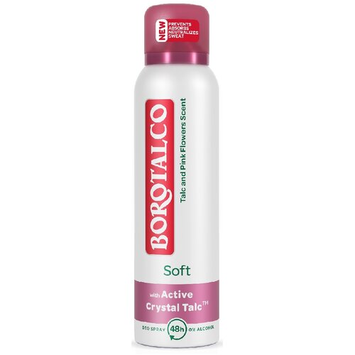 Borotalco soft dezodorans u spreju 150ml Slike