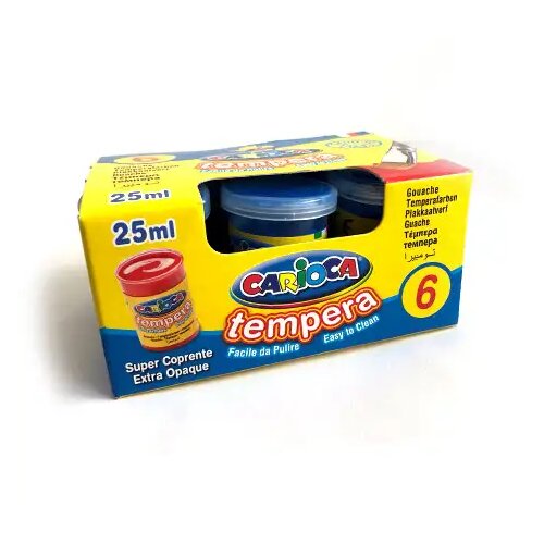 Carioca plava tempera u posudi 35gr - outlet Cene