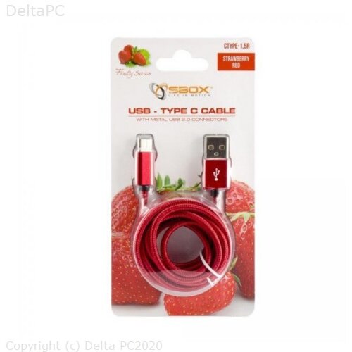 S Box SBOX KABAL USB MICRO USB M M 1.5M Fruity crveni Cijene