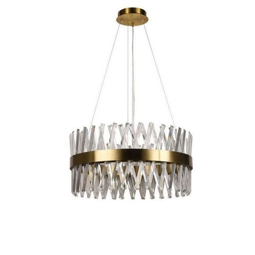  LED luster na sajli, prigušiva, LED/80W/230V 3000-6500K, zlatna + daljinski upravljač Cene