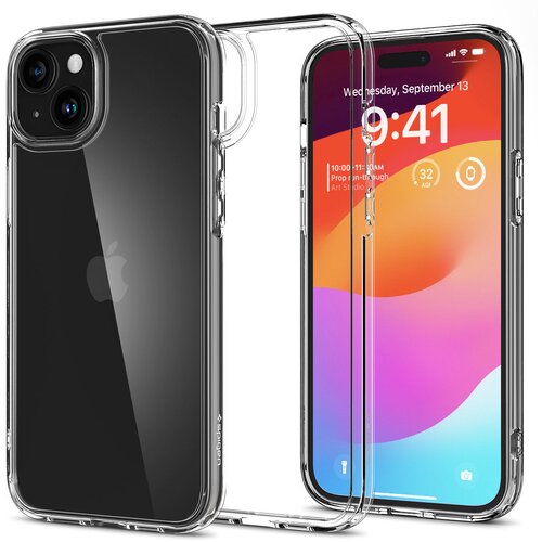Spigen Crystal Hybrid ovitek za iPhone 15, Prozoren Cene