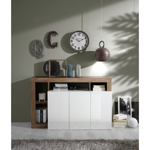 LC Mobili Elegantna bijela komoda s 3 vrata HAMBURG 209030-05MR Cijene