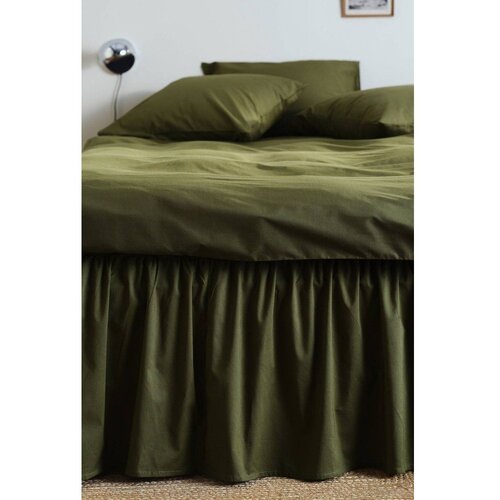 Jotex Kaki zeleno pregrinjalo iz organskega bombaža 90x200 cm Zack &amp;ndash; Slike