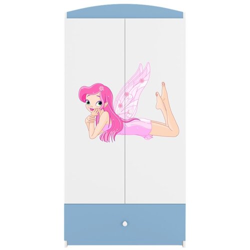 HAPPYKIDS Garderobna omara Dreamy vila 2 Modra Cene