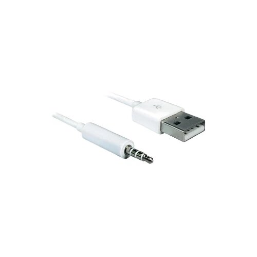 Delock Podatkovni/polnilni kabel za iPod Delock\, vtič USB 2.0 A\, doza za 3\,5 mm banana vtič\, 1 m 83182, (20421653) Slike