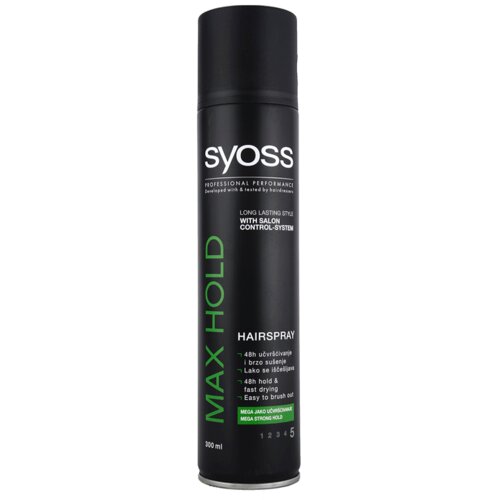 Syoss lak za kosu max hold 300ml Cene